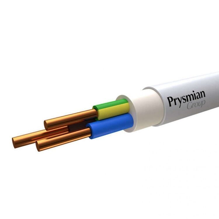 Кабель силовой электрический NYM-J 3х2.5 РЭК-Prysmian